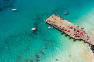 Santa Maria beach in Sal Island Cape Verde - Cabo Verde